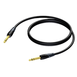 CLA610/10 PROCAB 6,3 Gebalanceerde Jack kabel (10m)