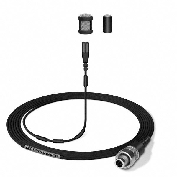 MKE 1-EW SENNHEISER LAVALIER ZWART MET TRS 