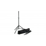 21459 SPEAKER STAND PACKAGE BLACK K&M 