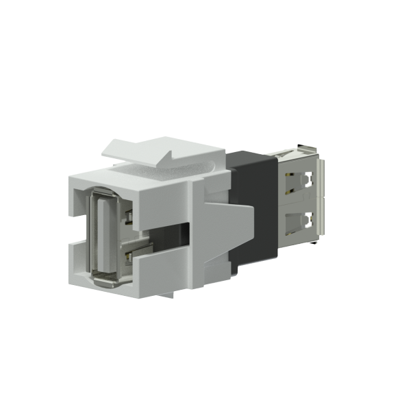 VCK622/W KEYSTONE USB ADAPTER WHITE PROCAB 