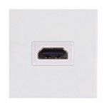 CP45HDM/W CONNECTION PLATE HDMI 45 X 45MM WIT PROCAB