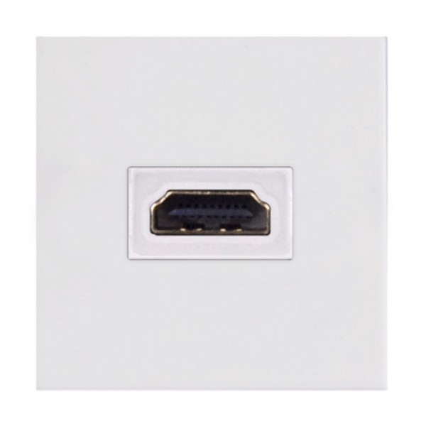 CP45HDM/W CONNECTION PLATE HDMI 45 X 45MM WIT PROCAB