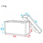  Case voor 2 x Phantom 25/50 Value line Dap Audio