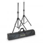 SPEAKERSTAND STEEL SET WITH 2 STANDS + BAG