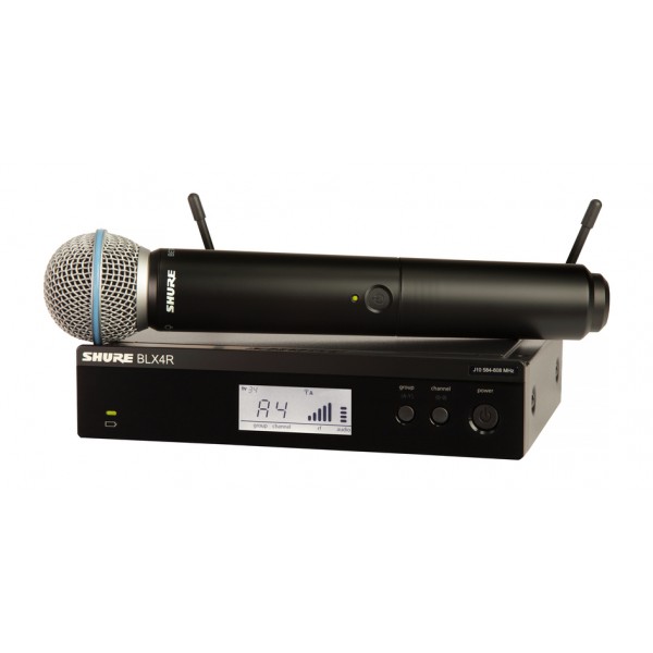 BLX24RE/B58-H8E Handheld Wireless System with Beta 58A (518-542 Mhz) Shure