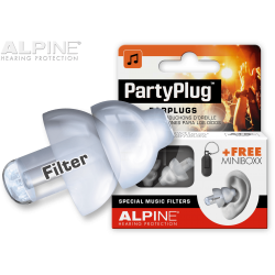 PARTYPLUG ALPINE TRANSPARENT