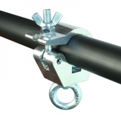 T57205 STANDARD HANGING CLAMP WITH RING POLISHED DOUGHTY