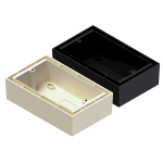 WB50/B AUDAC SURFACE MOUNT BOX FOR AUDAC WALLPANEL - BLACK