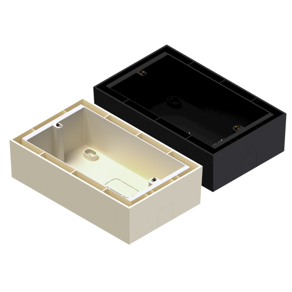 WB50/B AUDAC SURFACE MOUNT BOX FOR AUDAC WALLPANEL - BLACK