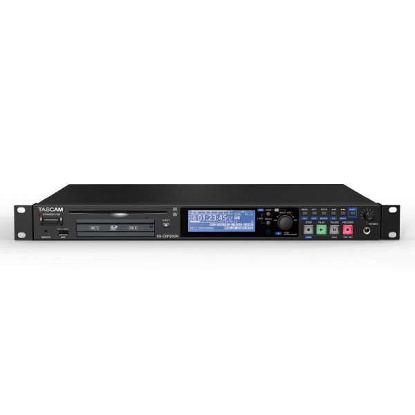 SS-CDR250N TASCAM Two Channel Networking CD/Media Recorder