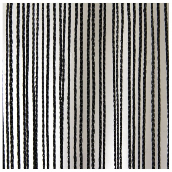 String Curtain Black 4m x 3m Wentex