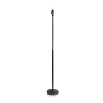 MICROPHONE STAND WITH ROUND BASE BLACK