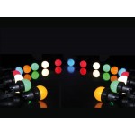 Gekleurde Reservelampen voor XMPL10RGB ( Set van 6 Stuks) HQ Power