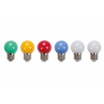 Gekleurde Reservelampen voor XMPL10RGB ( Set van 6 Stuks) HQ Power