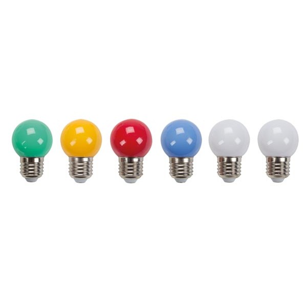 Gekleurde Reservelampen voor XMPL10RGB ( Set van 6 Stuks) HQ Power