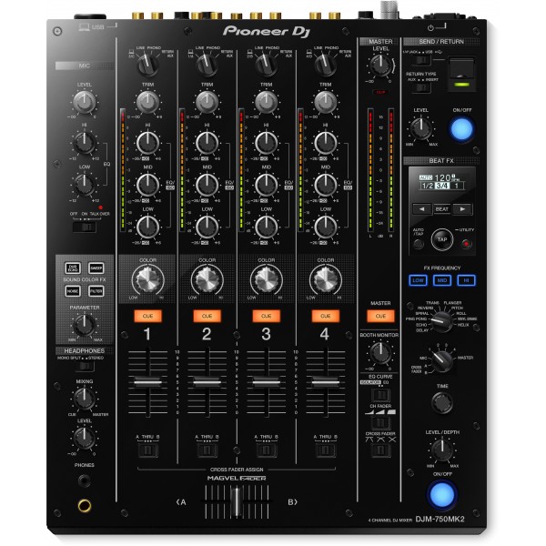 DJM-750MK2 Pioneer DJ 4-kanaals DJ mixer
