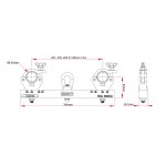 Truss Adaptor Solid 500Kg SWL Black Doughty