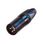 NC3MXX-BAG 3-Pin XLR-Connector Male Zwart Neutrik