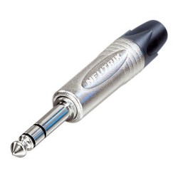 NP3X JACK PLUG 6.3MM STEREO NEUTRIK