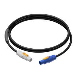 POWERCON BLUE (NAC3FCA) TO POWERCON GREY (NAC3FCB) 1.5M