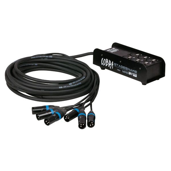 COBRAX 6 STAGESNAKE DAP AUDIO 15m