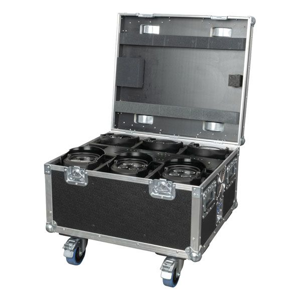 CHARGER CASE FOR 6 x EVENTSPOT 1600 Q4 SHOWTEC BLACK