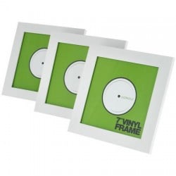 Vinyl Frame Set Glorius Wit Omlijsting Voor LP's (3 Stuks)