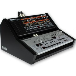 FONIK AUDIO STAND 2 x ROLAND BOUTIQUE (zwart)