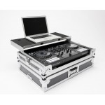 DJ-CONTROLLER WORKSTATION DDJ-800 MAGMA FLIGHTCASE + LAPTOP STAND