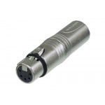 NEUTRIK DMX VERLOOPCONNECTOR 3P MAN - 5P VROUW