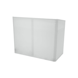 Mobile Dj Stand met Cover Omnitronic (Wit)