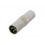 NEUTRIK ADAPTOR XLR 3P. MANN. --> XLR 3P. MANN. NEUTRIK