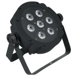 Compact Par 7 Tri Black Showtec Compacte RGB ledpar