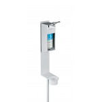 80320 K&M Stand for Euro-dispenser/Desinfectiemiddel wit