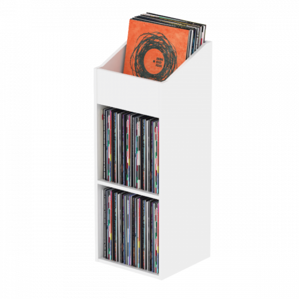 RECORD RACK 330 WHITE GLORIOUS DJ