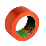 PVC TAPE ORANJE BARNIER  33X50M ALLE VLOEREN /ROL