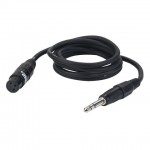 FL-03-6 DAP Verloopkabel 6,3mm JACK TRS naar XLR(v)