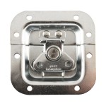 L904/914 MINI LATCH IN PLAIN DISH ZINC PENN ELCOM