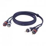 FL2775 SIGNAALKABEL 2 RCA M NAAR 2 RCA 0.75 M DAP AUDIO