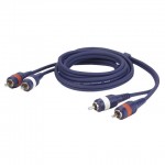 FL243 DAP-AUDIO -2 RCA Male L/R > 2 RCA Male L/R / 3 M