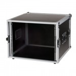 RCA-DD8 SHOWGEAR 19-inch Double Door Flightcase (8U)