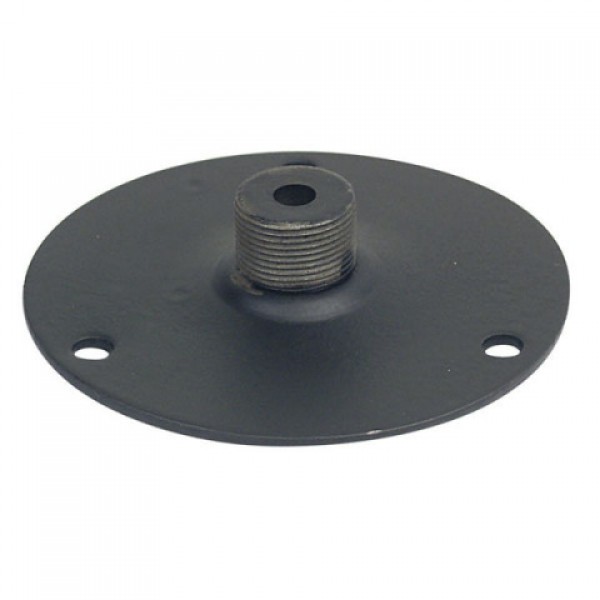 MOUNTING PLATE FOR GOOSENECK 60MM BLACK - DAP-AUDIO