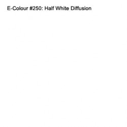 E-COLOUR #250 HALF WHITE DIFFUSION ROSCO