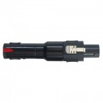 FSA03 JACK FEMALE LOCKING TO SPEAKER MALE 2 POLE DAP AUDIO