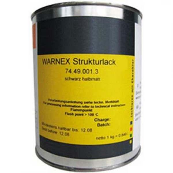 WARNEX BLACK CABINET PAINT 6 KG PENN ELCOM