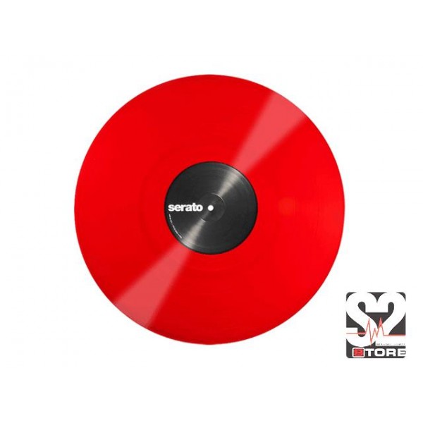 SERATO SCRATCH LIVE VINYL COLOR RED/ PAAR