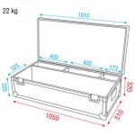 Case voor Octostrip of 8 Led Tubes Dap Audio 