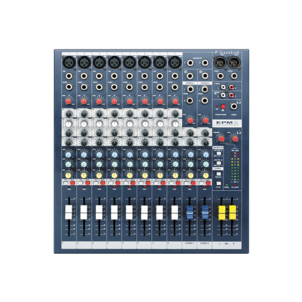 EPM8 Soundcraft 8-channel analog mixer