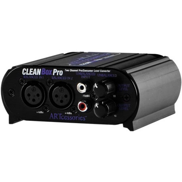 CLEAN BOX PRO ART 2-CHANNEL LEVEL CONVERTER