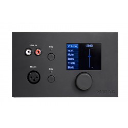 MWX65/B AUDAC ALL-IN-ONE WALL PANEL FOR MTX48/88 BLACK